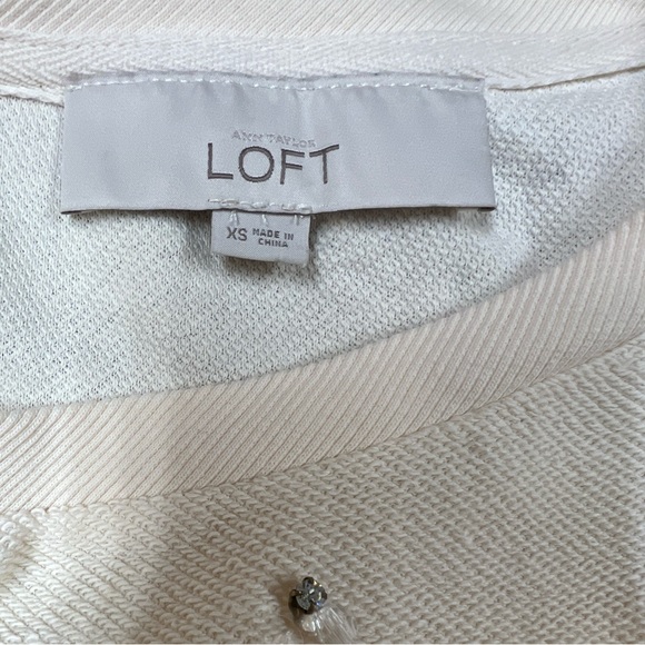 LOFT bead & sequin embellished sweater - Picture 13 of 16